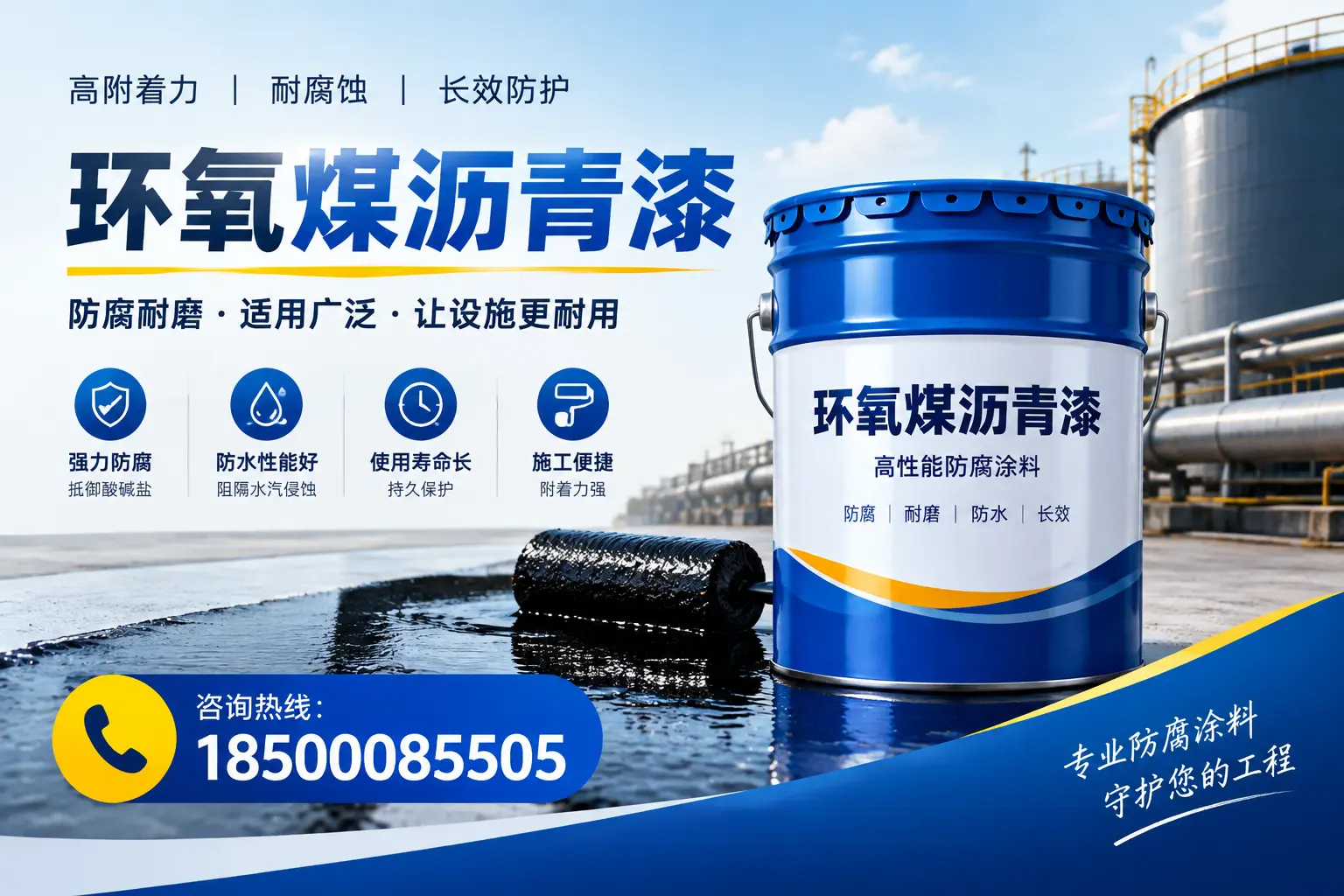 环氧煤沥青漆与其他涂料的对比分析,助力阿坝企业决策
